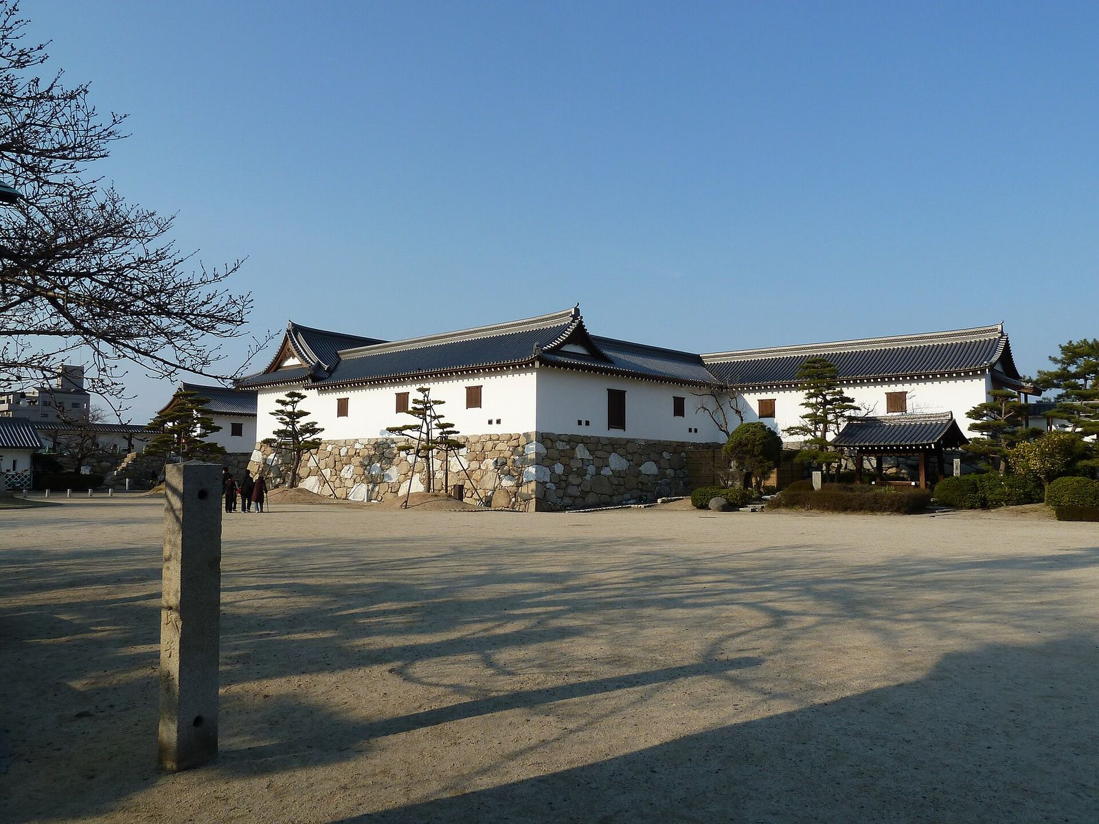 船で直接、城から出撃できる