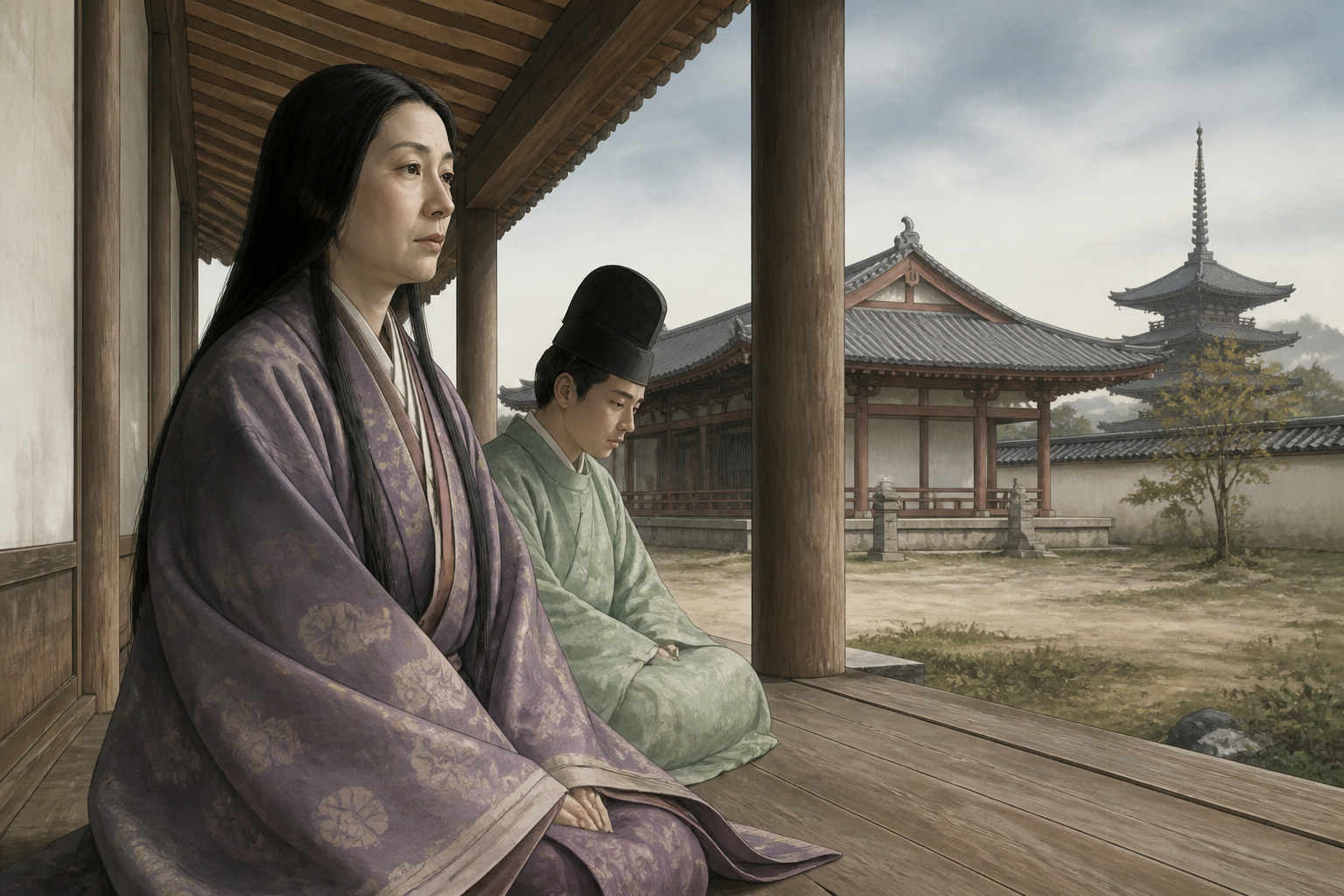 史実：名門の母、突然の幽閉