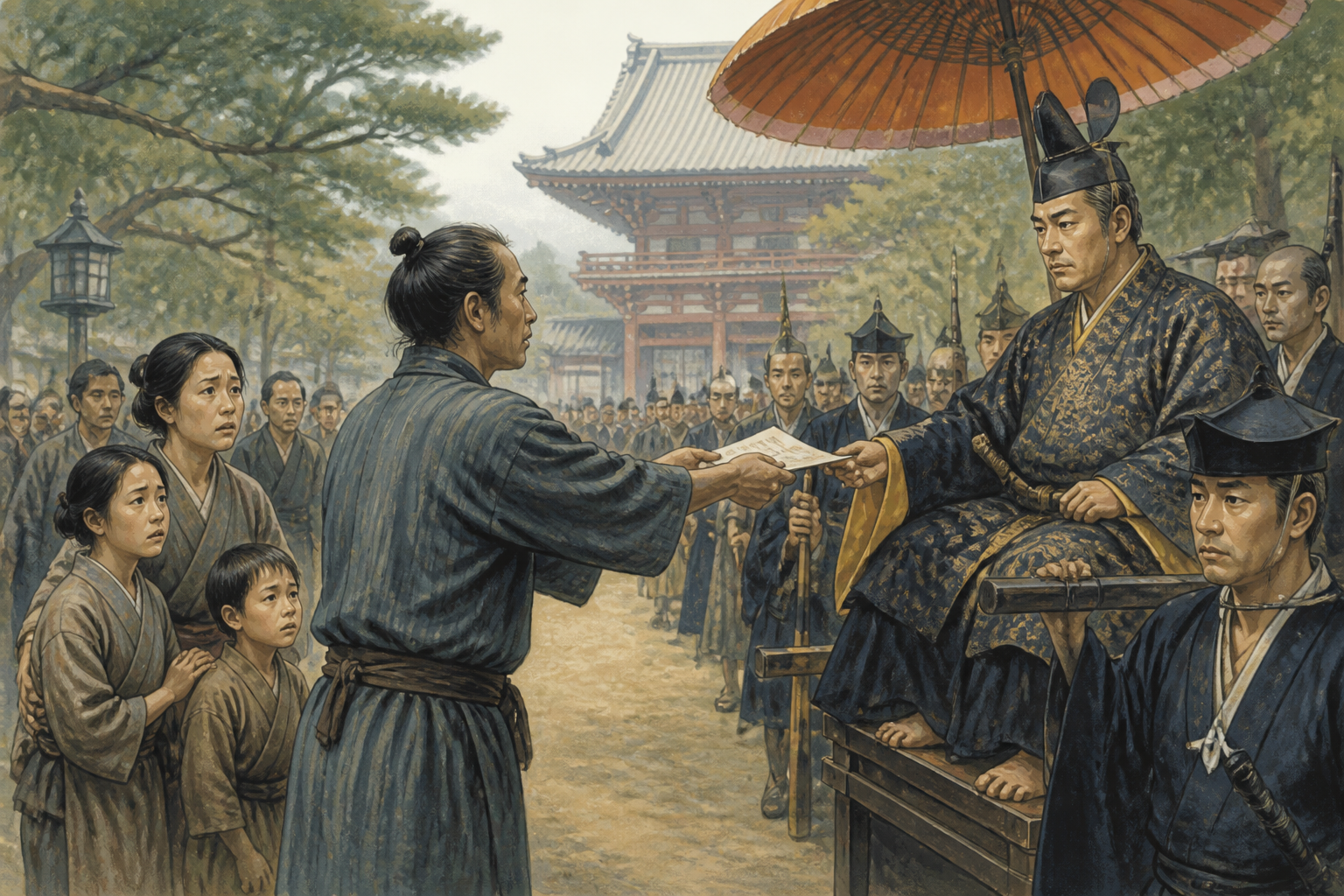 史実と伝承：命がけの「越訴（おっそ）」
