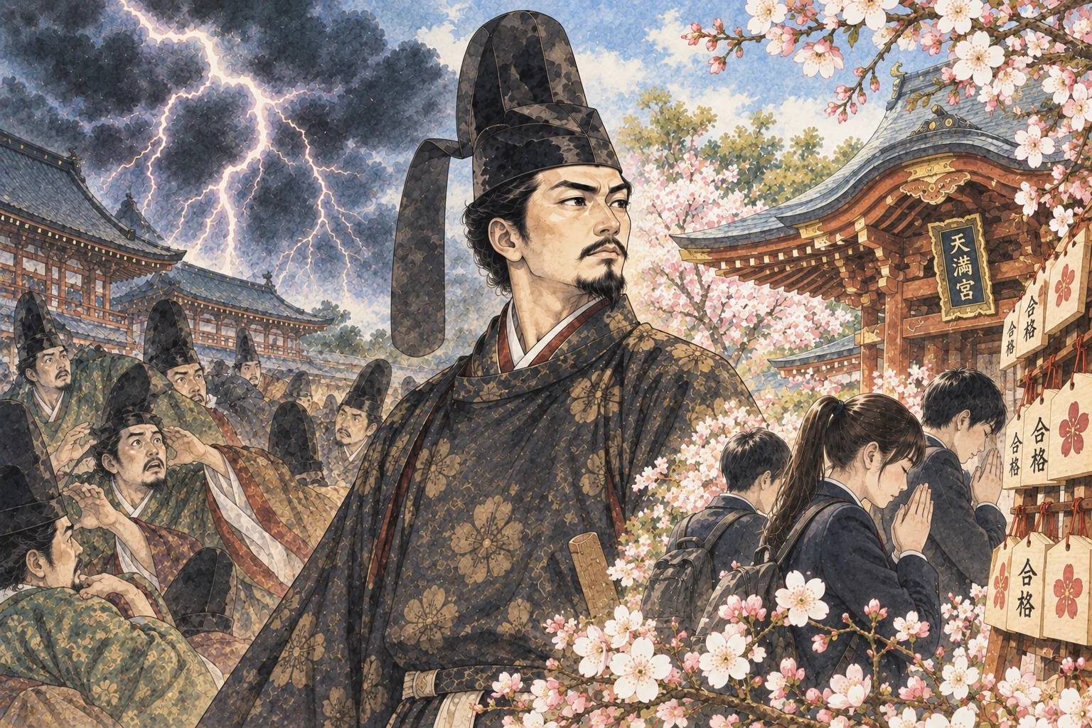 雷神から学問の神へ。千年越しの壮大なジョブチェンジ