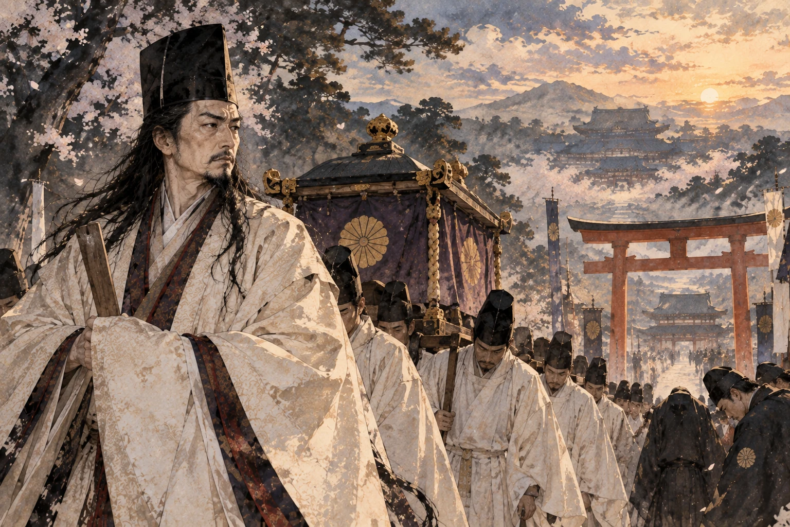 700年経ってもまだ怖い。明治時代にわざわざ京都へお迎えされる