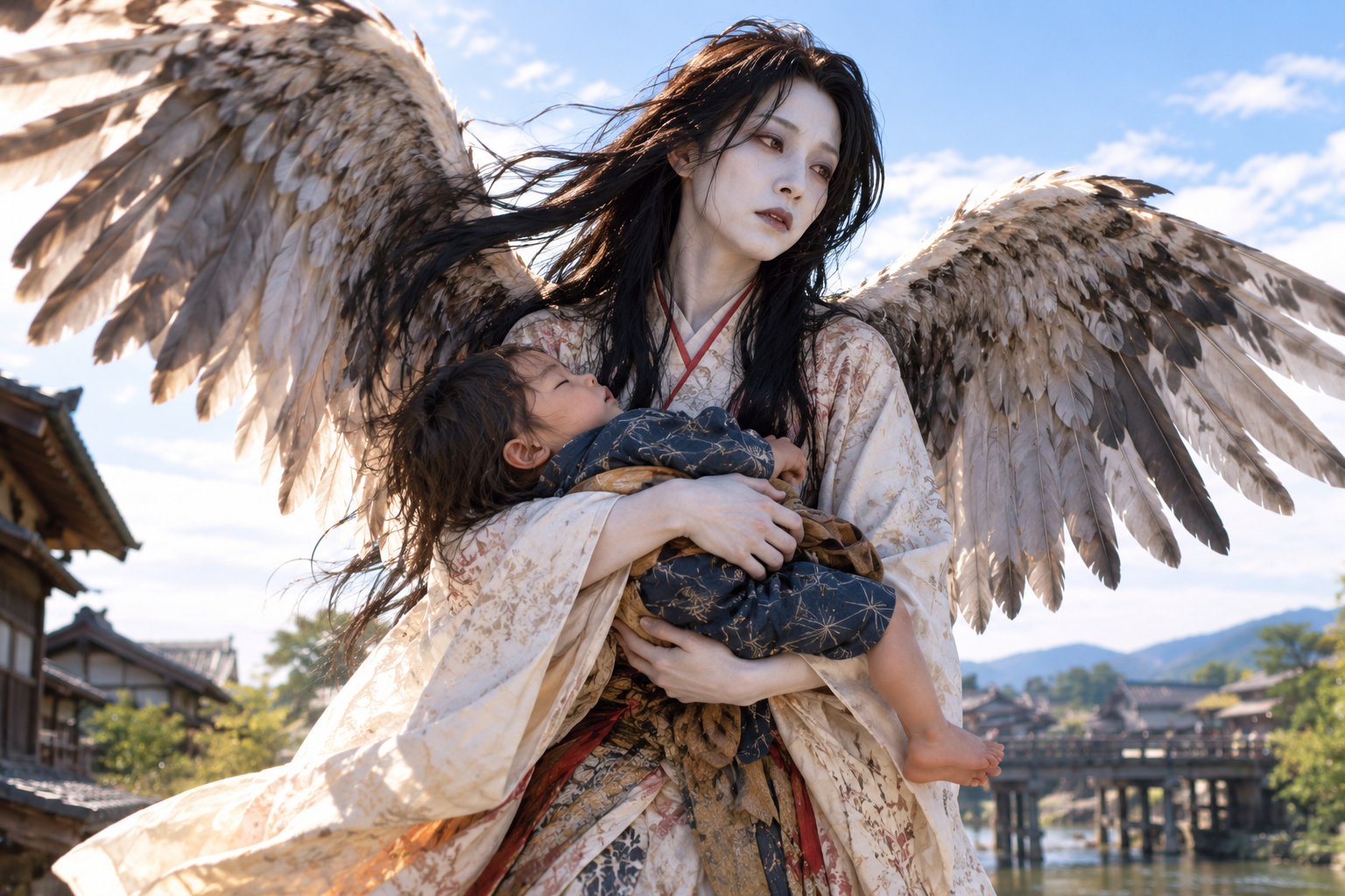 妖怪「姑獲鳥（こかくちょう）」との混同