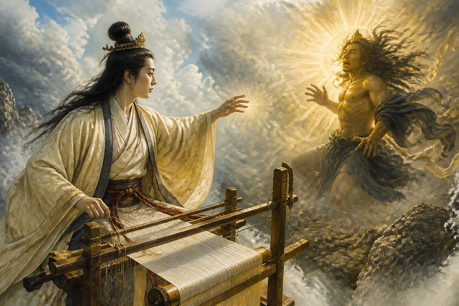 最強の星を倒したのは「機織り」の神？