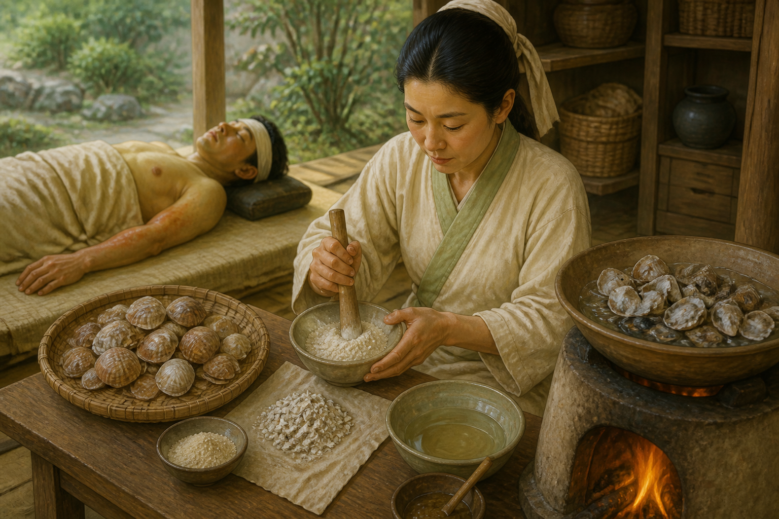 古代の最先端医療「貝殻のカルシウム」