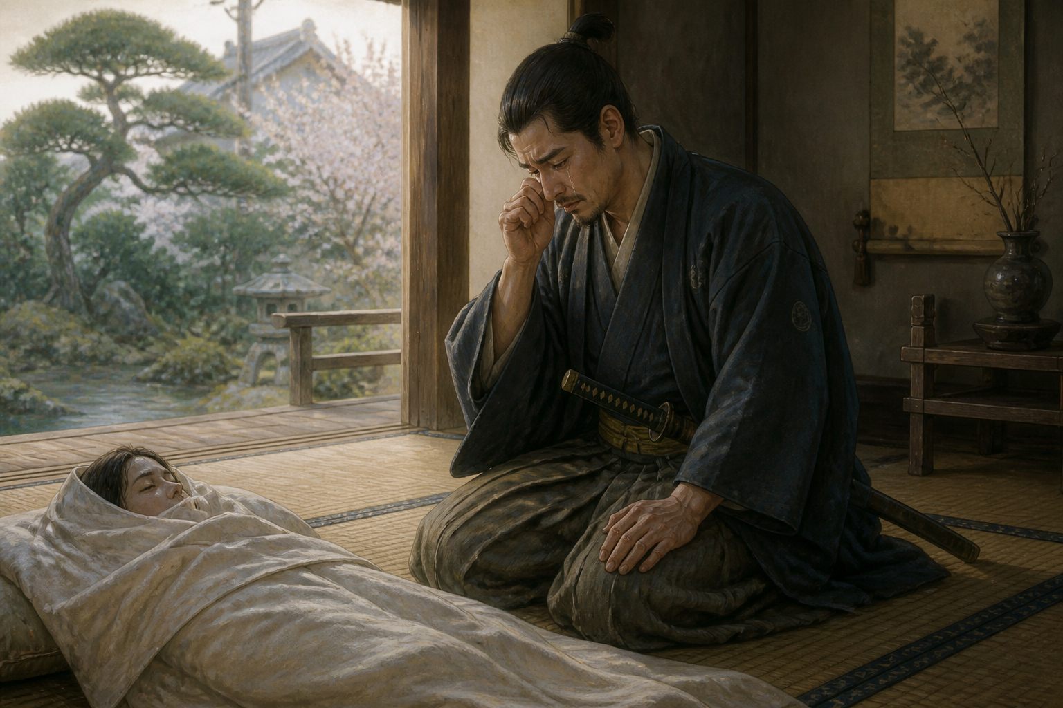 愛する妻を失った「涙」の神格化