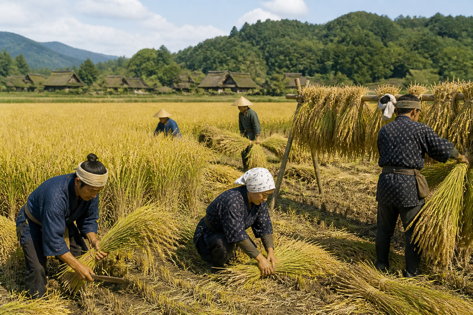 稲の収穫を意味する「トシ」