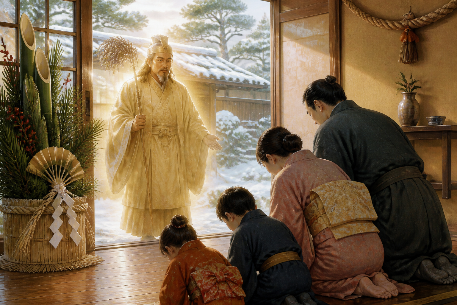 お正月にやってくる「年神様」の正体