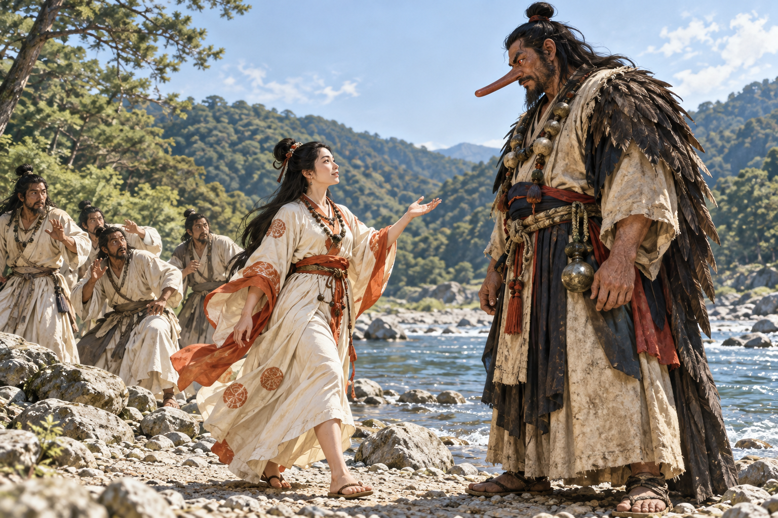 ウズメとの出会いと結婚