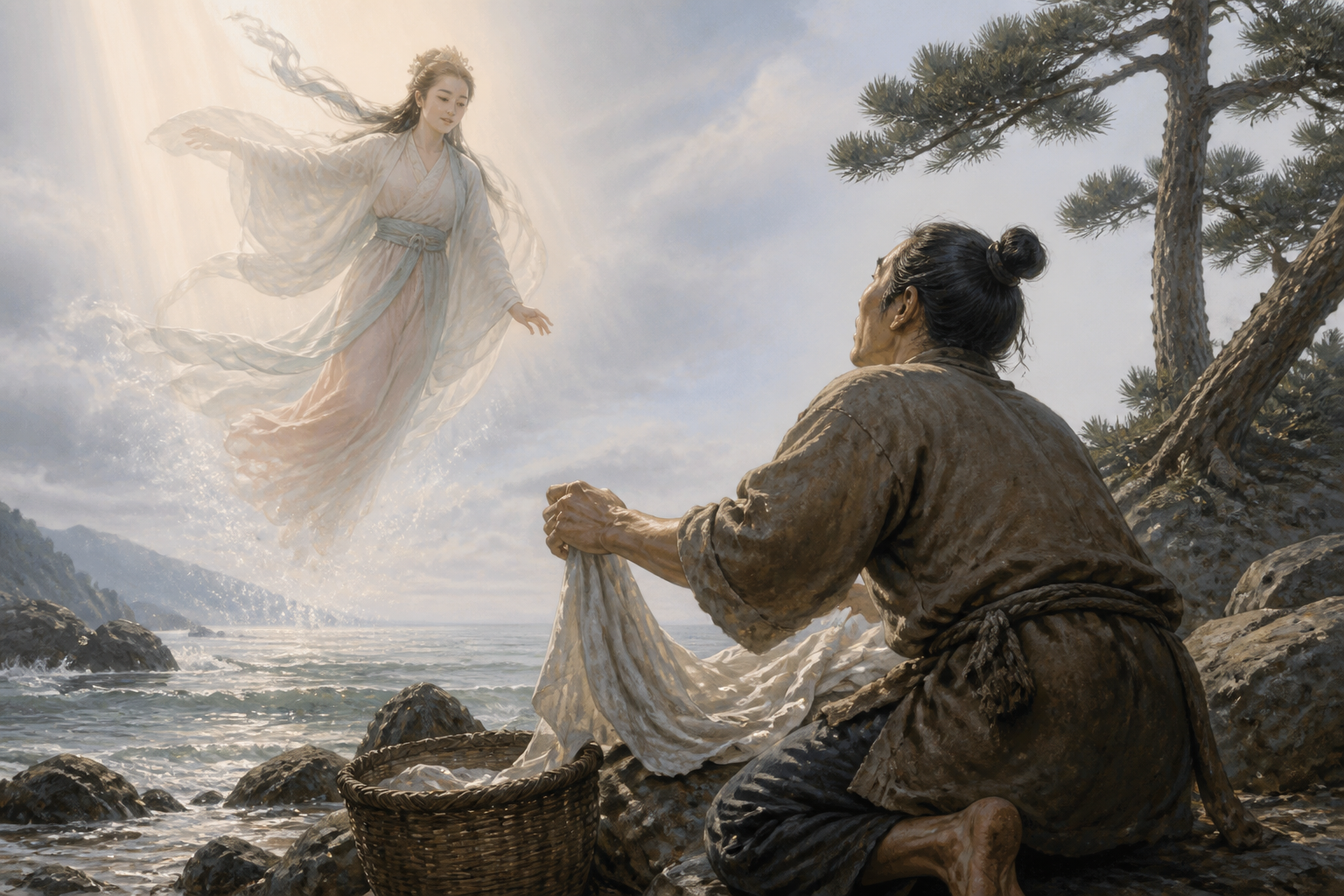 羽衣伝説の「天女」だった？