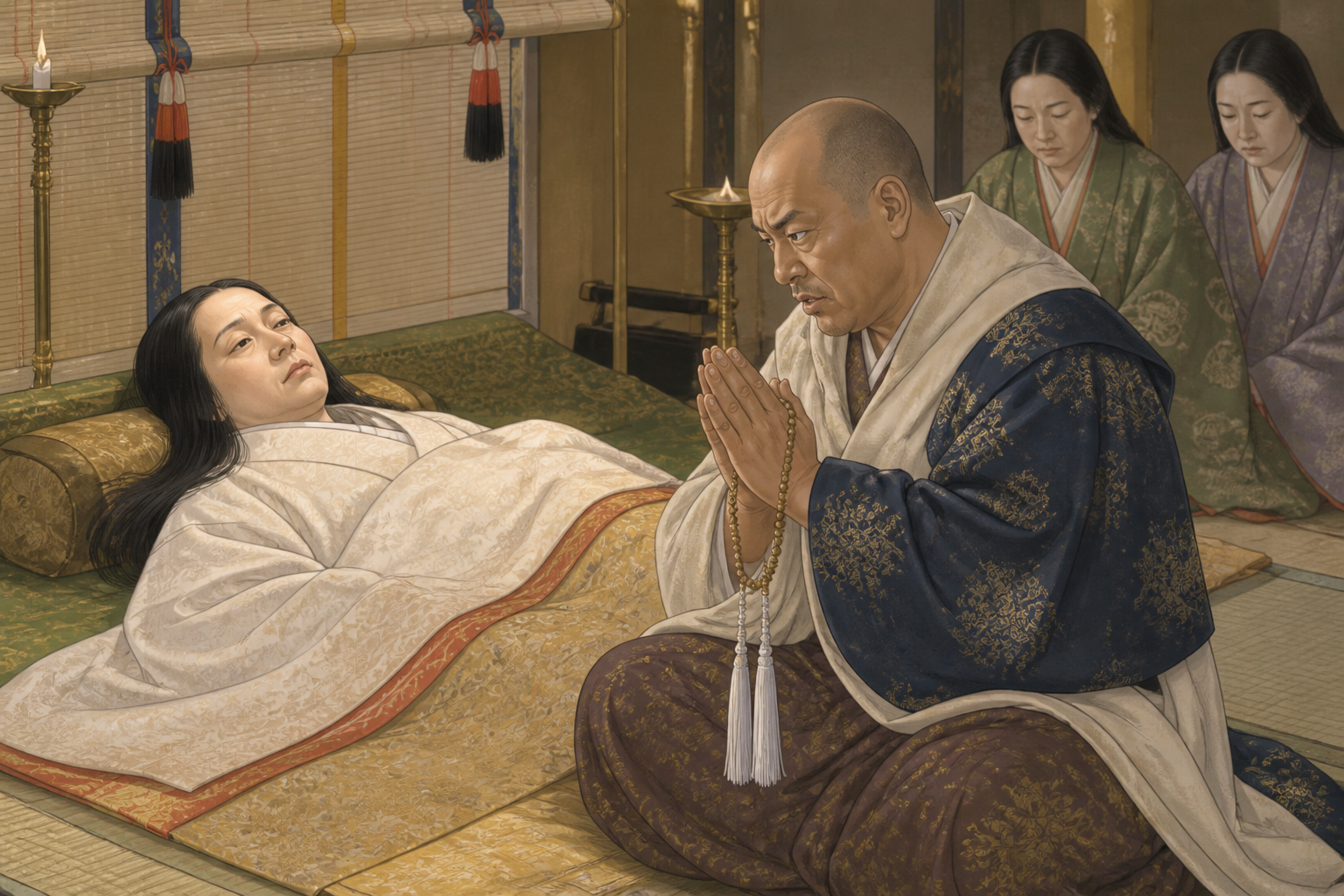 祈祷で女帝の病を治して大出世