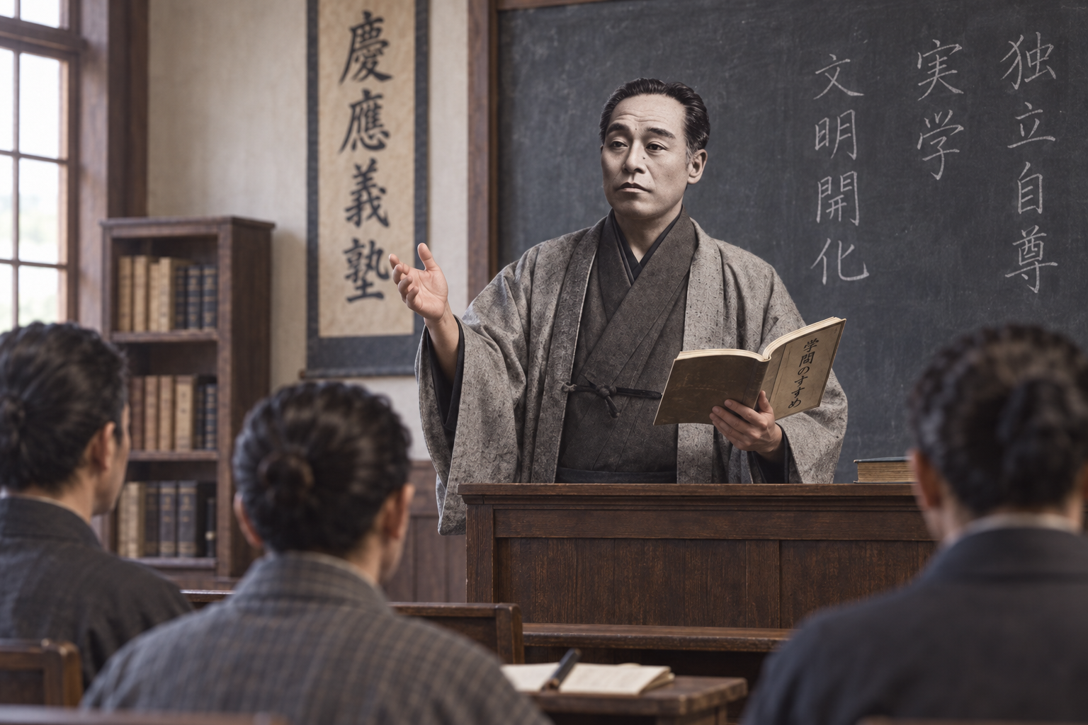 居合抜きの達人という「武闘派」の顔