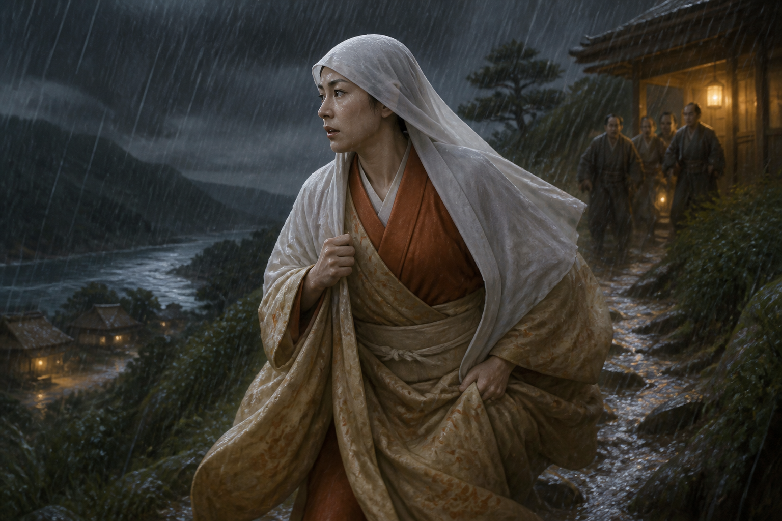 大雨の夜の「駆け落ち婚」