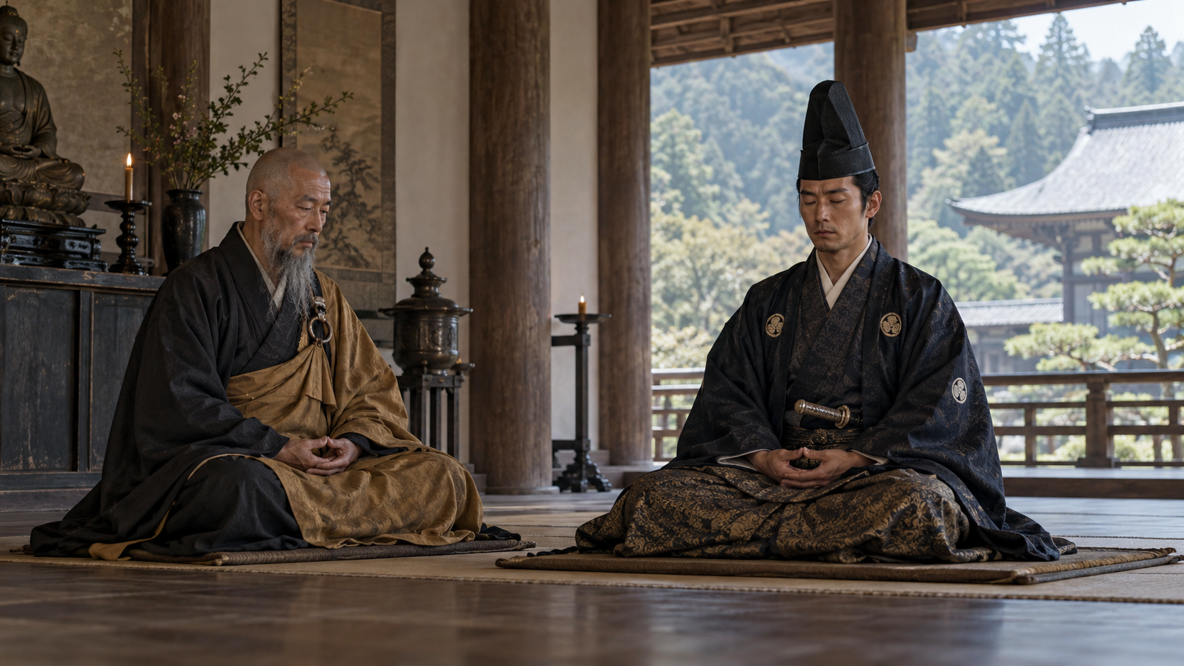 恐怖と重圧を乗り越えるための「禅宗」