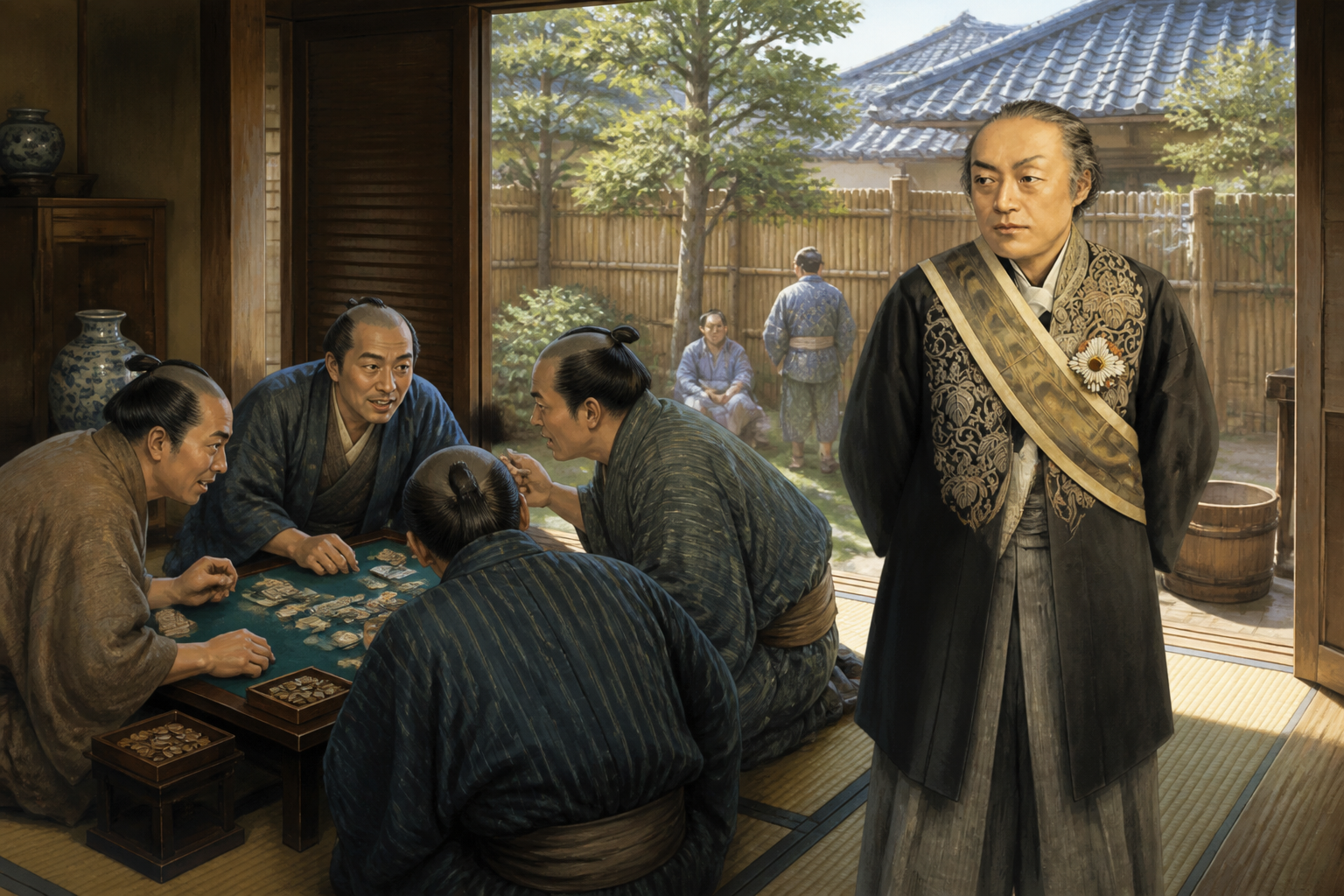 貧しすぎて「博打場」を経営？