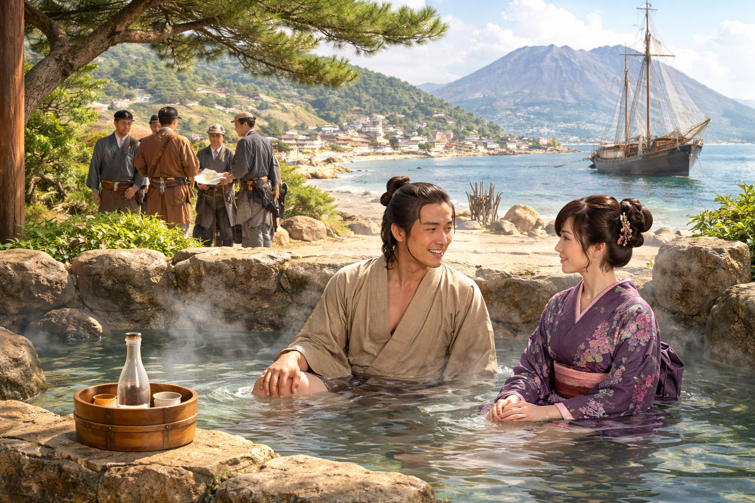 日本初の新婚旅行は「療養と仕事」のついで