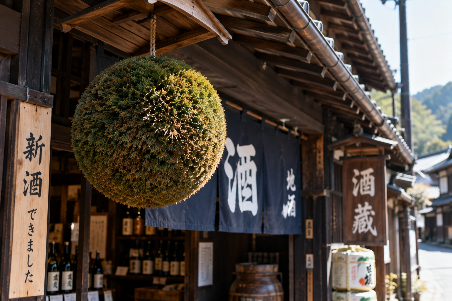 酒蔵に吊るされる「杉玉」の本当のルーツ