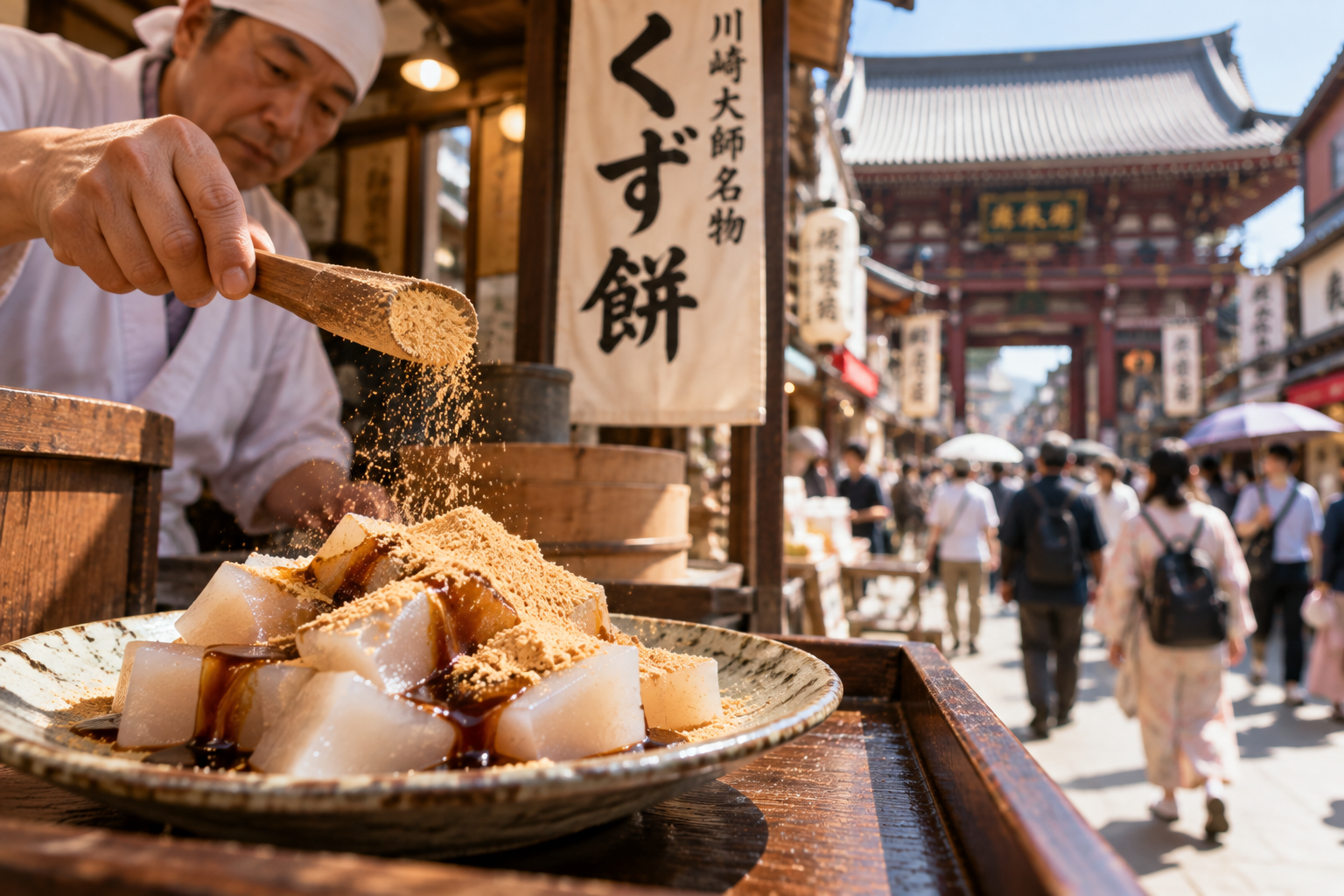 関東の「くず餅」は葛で作られていない？