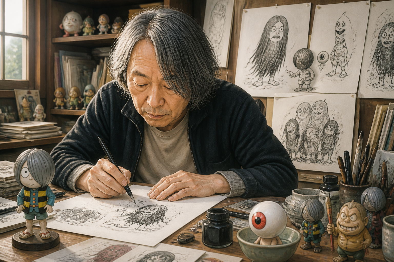水木しげるによる究極のキャラクター化