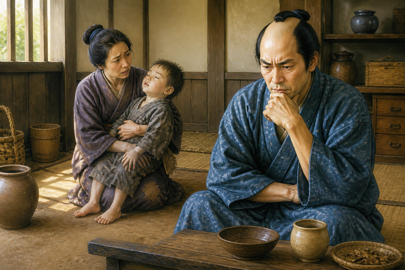 餓死させた前妻の子の呪い