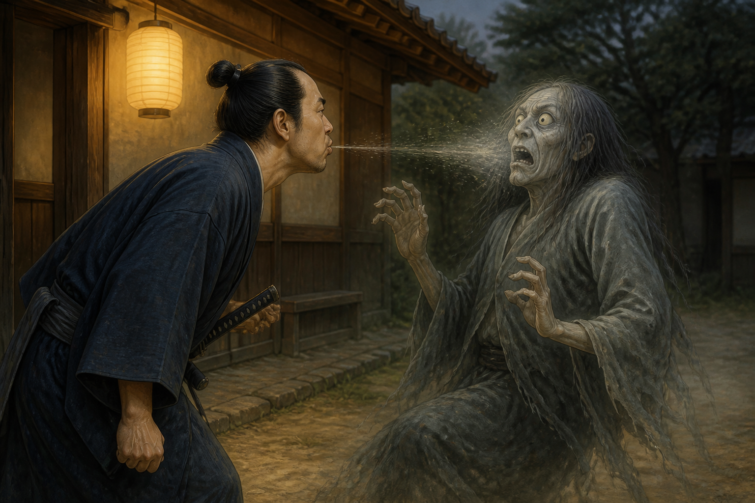 妖怪の弱点は「人間のツバ」だった！？