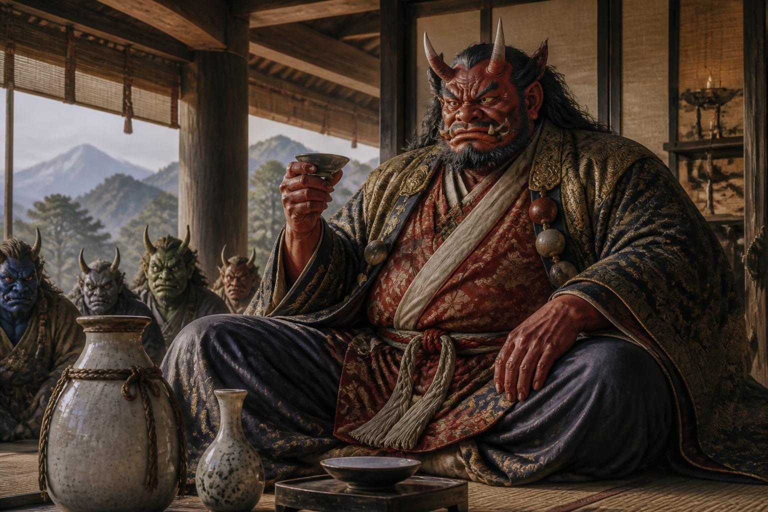 都を恐怖に陥れた大江山のキング