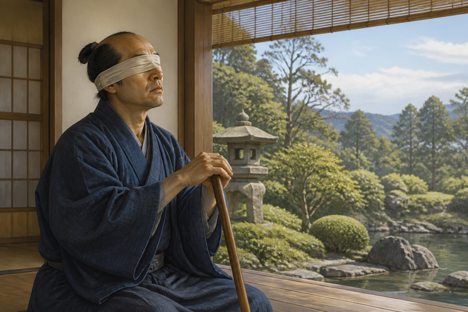 盲目の男の「見たい」という強烈な怨念